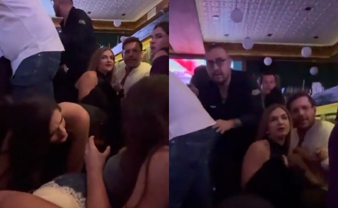 Asistentes del antro “Sala despecho” en San Luis Potosí se resguardan ante reporte de disparos (15/07/2025). Foto: Captura de pantalla