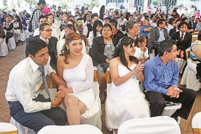 Realizarán bodas colectivas en la CDMX