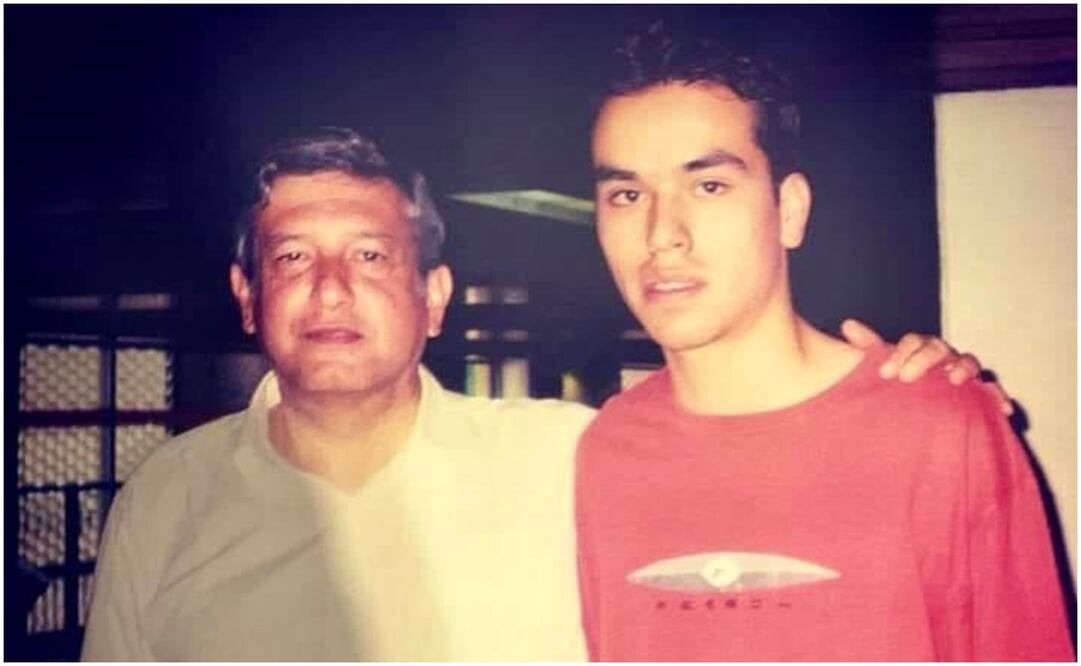 A la izquierda el presidente López Obrador y a la derecha el candidato presidencial Jorge Álvarez Máynez. Foto: Tomada de X