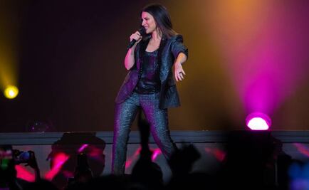 Laura Pausini se entrega a su público