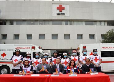 Cruz Roja realiza simulacro de prevención de accidentes automovilísticos