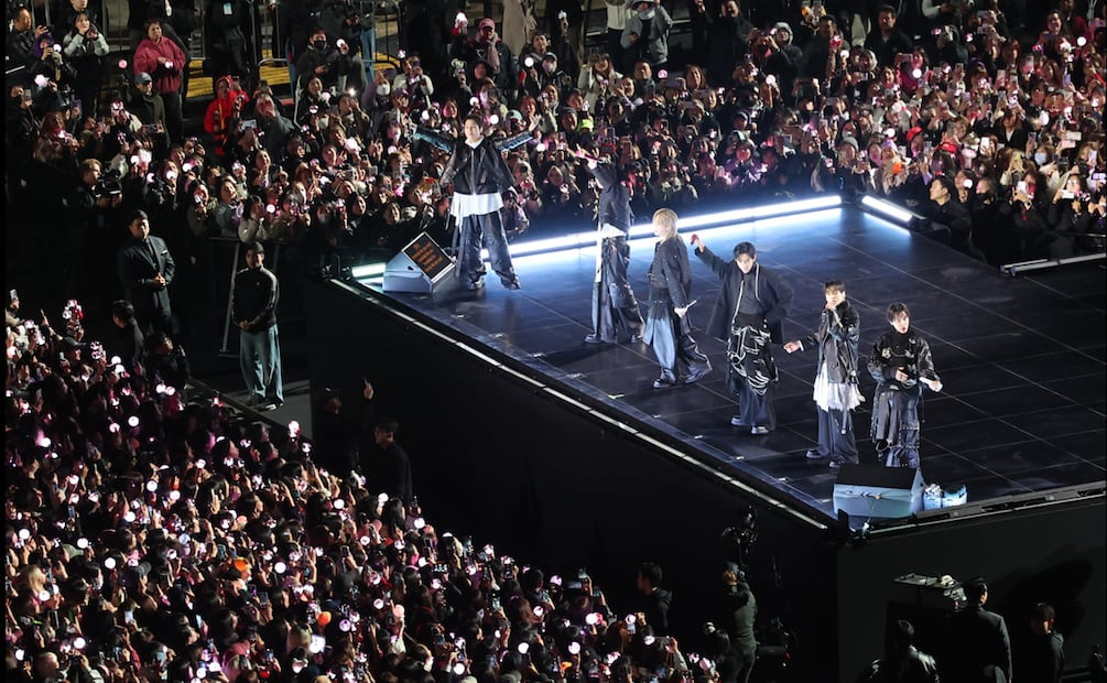 Regreso de BTS A LOS ESCENARIOS.
Foto: EFE/EPA/YONHAP / POOL SOUTH KOREA OUT