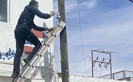 Retiran 21 cámaras clandestinas instaladas en calles de Hermosillo, Sonora; son entregadas a la FGR