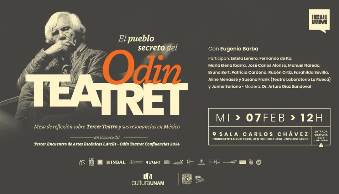 "El pueblo secreto del Odin Teatret", obra dirigida por el italiano Enrique Barba.
Foto: Teatro UNAM