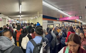 Pelea en la Línea 1 del Metro CDMX provoca caos y retrasos