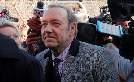 Kevin Spacey llega al tribunal para declarar sobre presunta agresión sexual