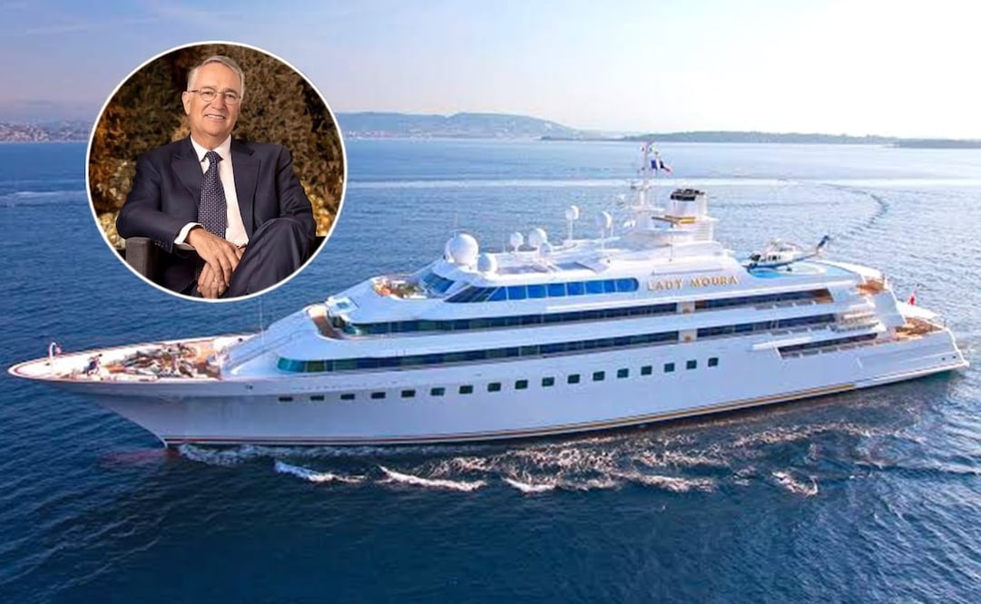 El yate tiene la capacidad de acomodar a 71 personas y 27 invitados; además de tener helipuerto, sala de cine, discoteca y gimnasio. Foto: X