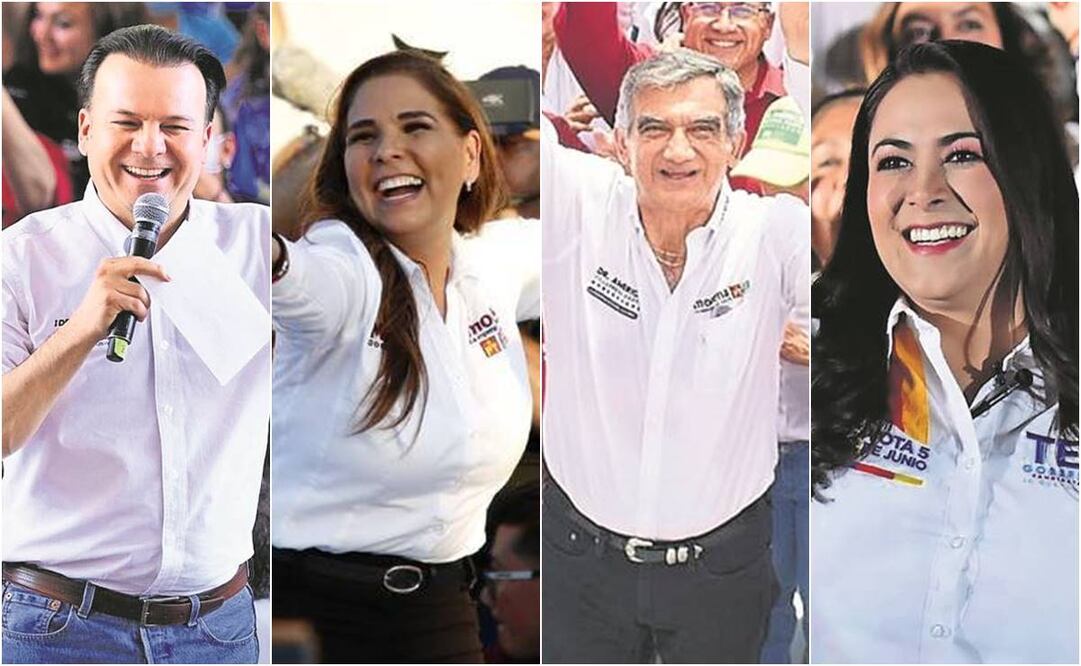 Candidatos 2022. Foto: Especial