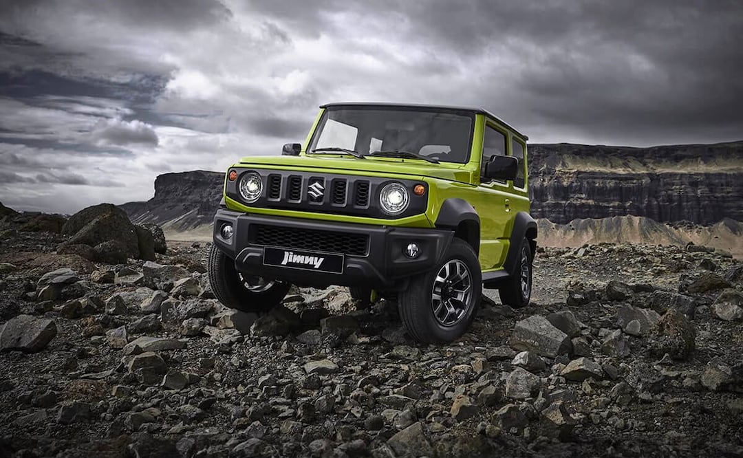 El Suzuki Jimny 2027 destaca por su carrocería neón. Foto: Suzuki
