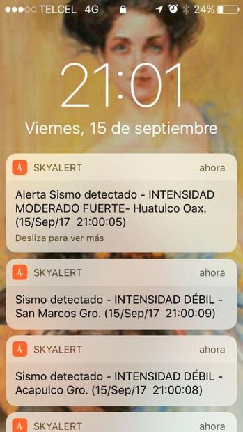 Ofrece SkyAlert una "sincera disculpa" por error en notificaciones de sismo 