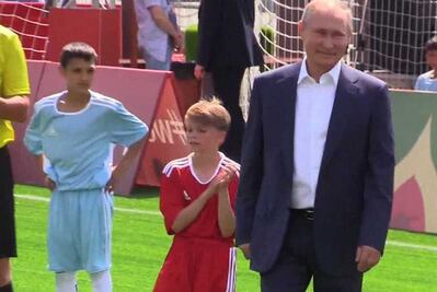 Vladimir Putin desafía a Iker Casillas en el Mundial de Rusia