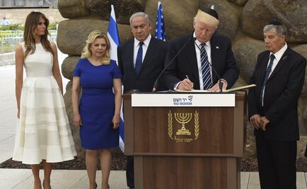 Nota de Trump en museo del Holocausto causa polémica