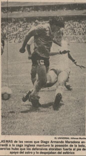 Así se vivió “la mano de Dios” de Maradona, en el Mundial de México en 1986