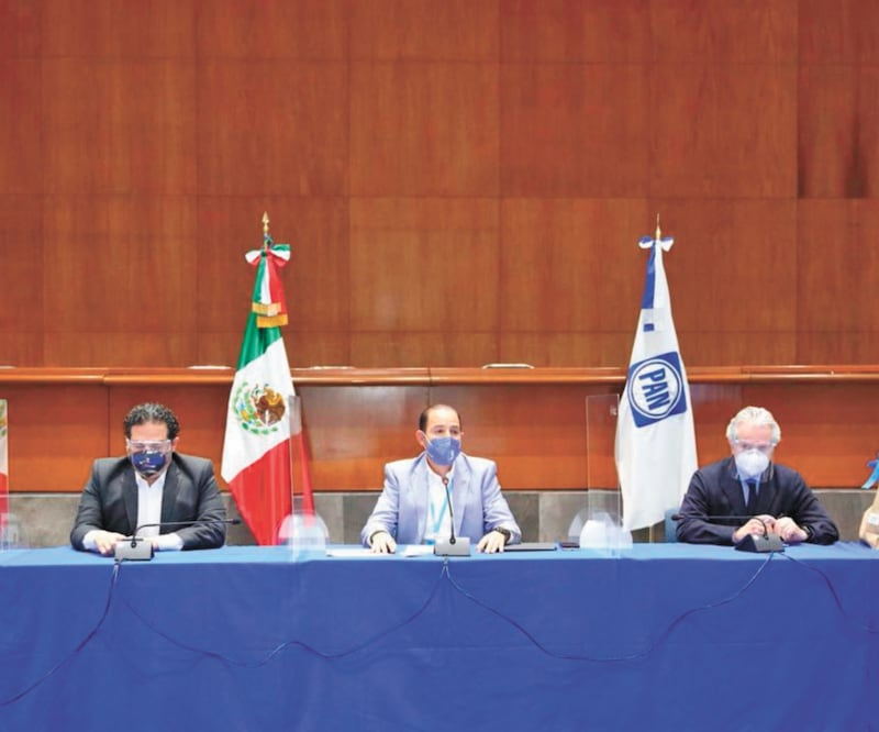 La Comisión Permanente del Consejo Nacional del Partido Acción Nacional (PAN) se reunió para definir a los candidatos con los que buscará lugares en San Lázaro. ESPECIAL