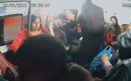 Asaltante balea a pasajero tras escuchar ofensa por robar combi en Tecámac