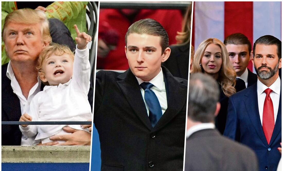 Todo lo que querías saber de Barron Trump. (28/01/2025) Fotos: Agencias