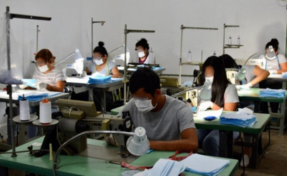 Inicia elaboración de cubrebocas en penal de Ciudad Victoria