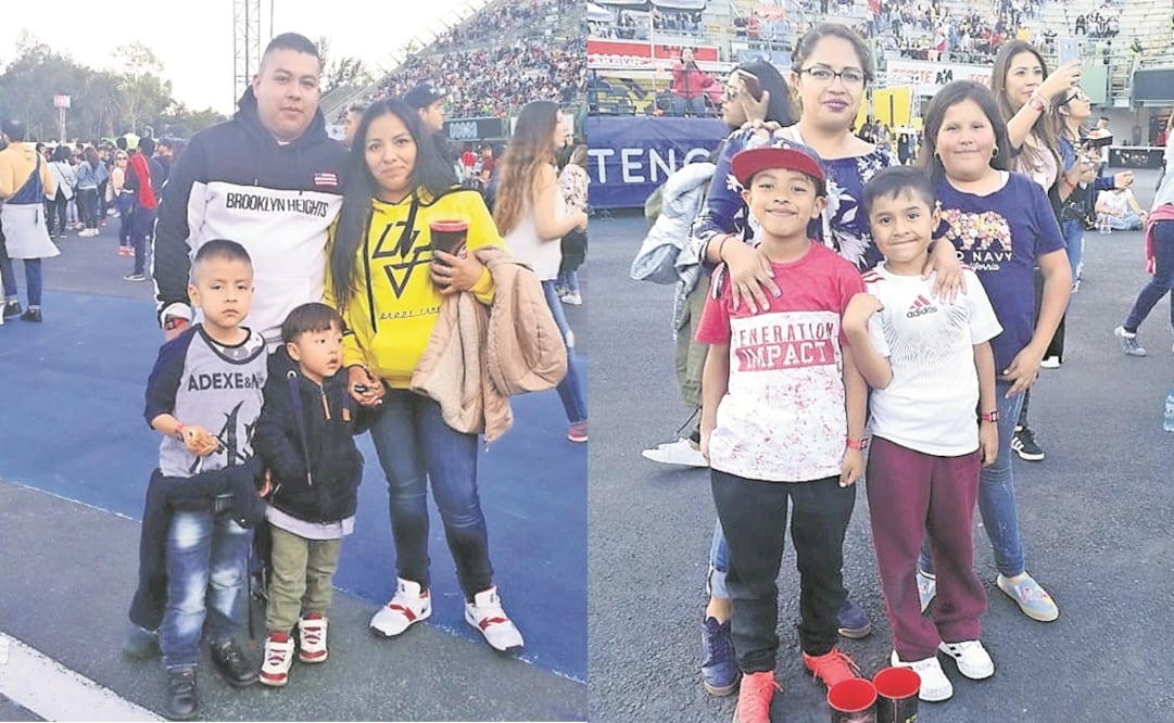 Los pequeños bailaron y capturaron los momentos en su celular (FOTOS: JANET MÉRIDA. EL UNIVERSAL)