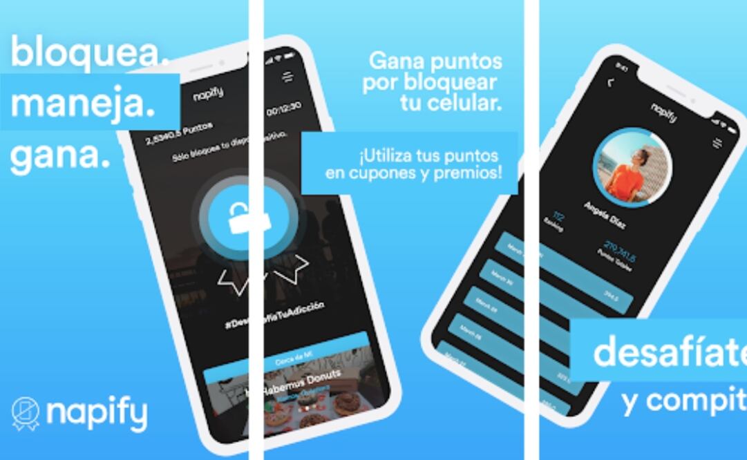 Tras descargar la aplicación, disponible de manera gratuita para iOS y Android, el usuario encontrará un círculo en su pantalla