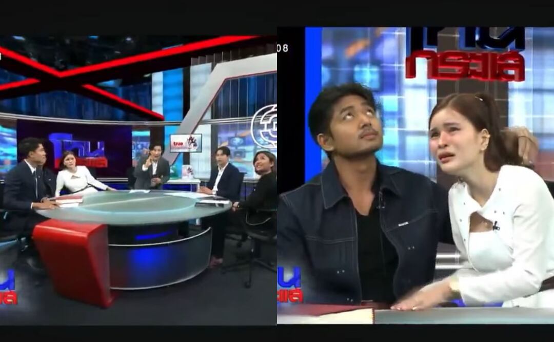 Los conductores permanecieron en su lugar durante el sismo. Foto: Redes Sociales