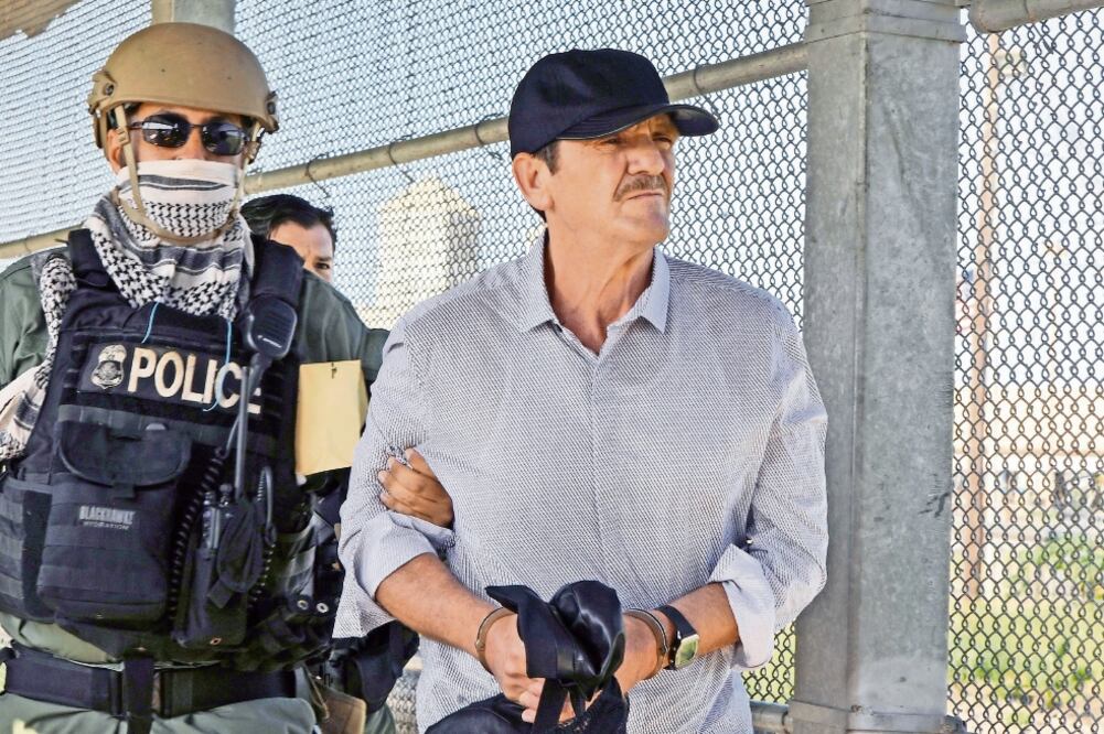 Héctor El Güero Palma fue entregado a México por autoridades de EU el 15 de junio de 2016 en el puente internacional entre Brownsville y Matamoros (ARCHIVO EL UNIVERSAL)