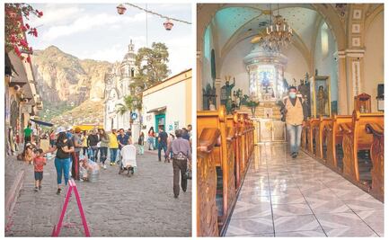 Pandemia devuelve la calma a Tepoztlán 