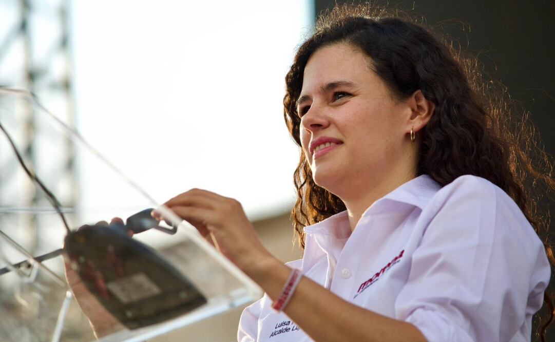 Luisa María Alcalde Luján, presidenta de Morena. Foto: Especial