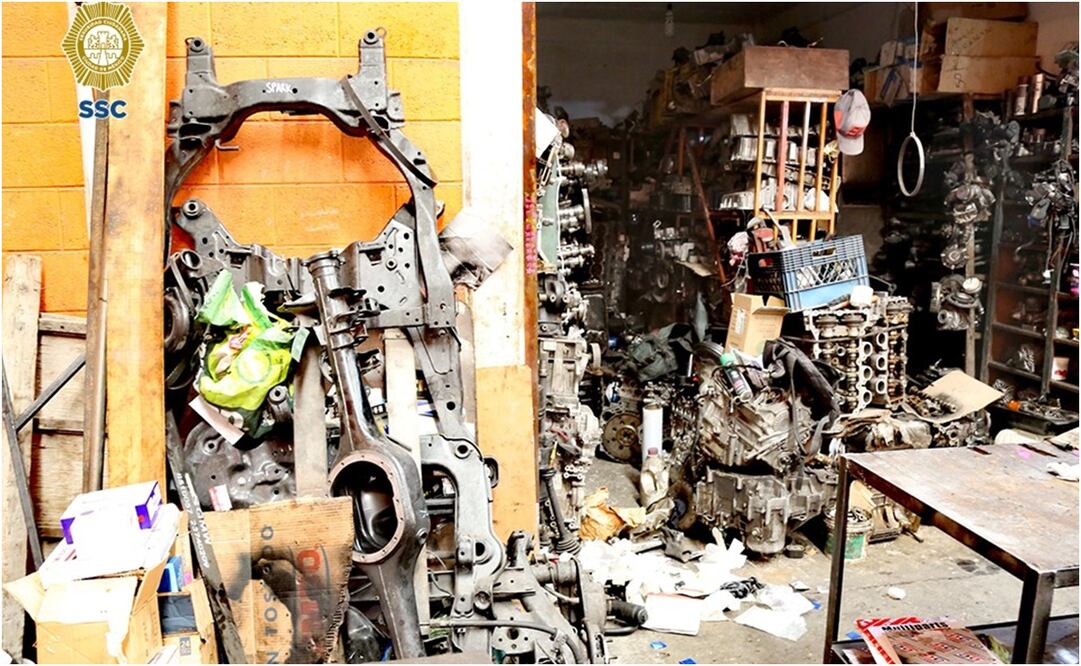 Cateo en un inmueble ubicado en la alcaldía Cuauhtémoc. Foto: Especial