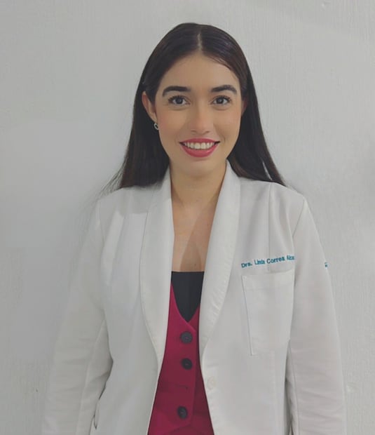 Dra. Linda Lizbeth Correa Alcazar, Alergóloga e inmunóloga clínica. Foto: Cortesía