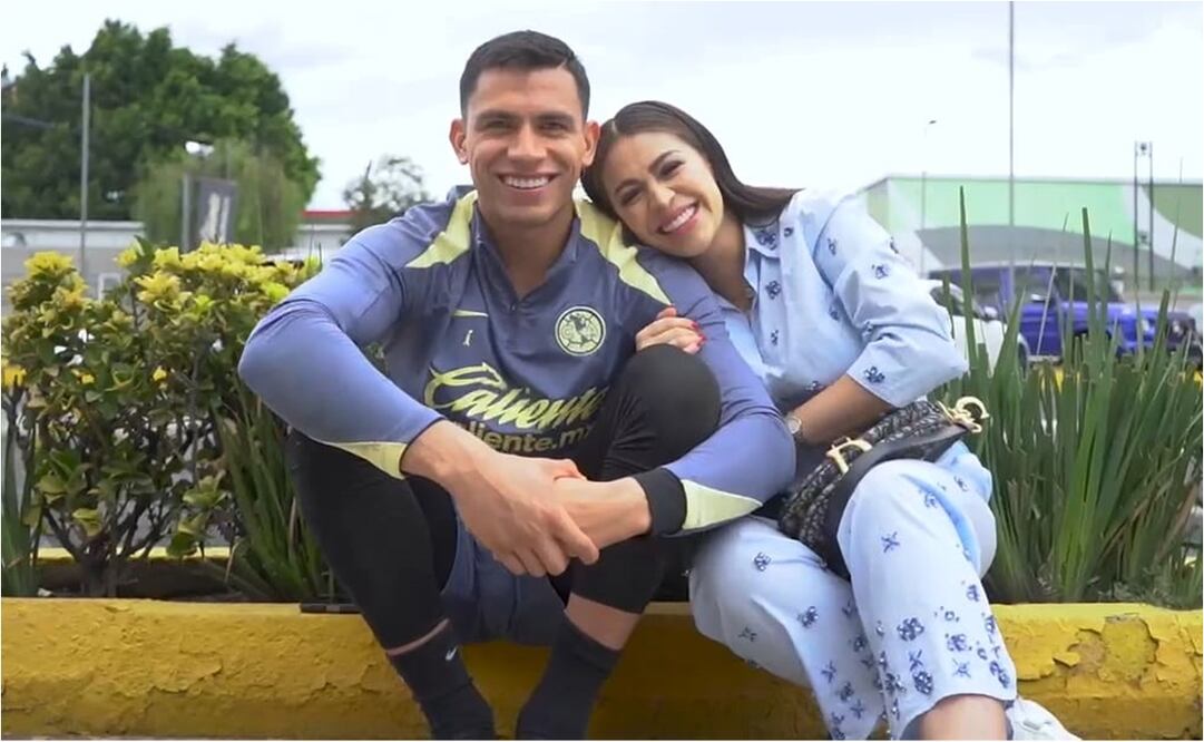 Luis Ángel Malagón y su pareja, Brenda Zúñiga, ponen fin a la polémica. FOTO: Captura de video