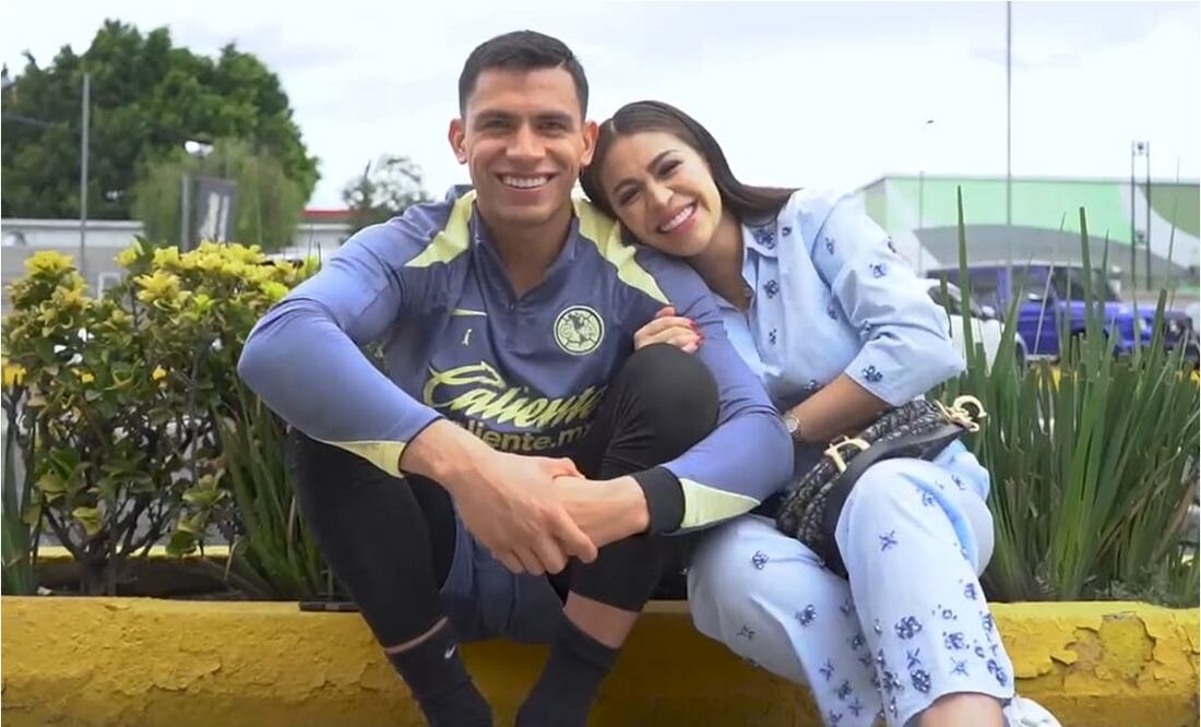 Luis Ángel Malagón y su pareja, Brenda Zúñiga, ponen fin a la polémica. FOTO: Captura de video