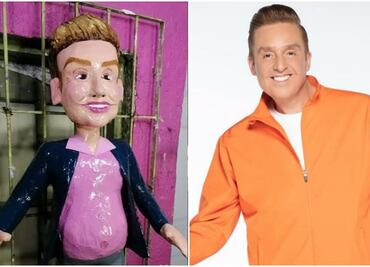 Crean piñata de Daniel Bisogno en Tamaulipas; polémico mensaje desata críticas en redes