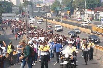 Marchas contribuyen a polución