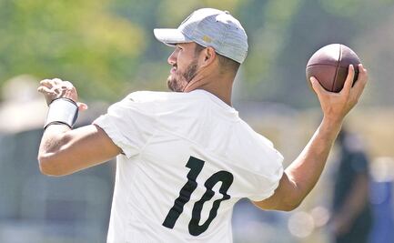 Steelers: Mitch Trubisky, ante su primer gran rival