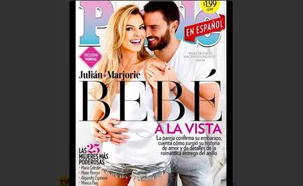 Marjorie de Sousa y Julián Gil serán papás