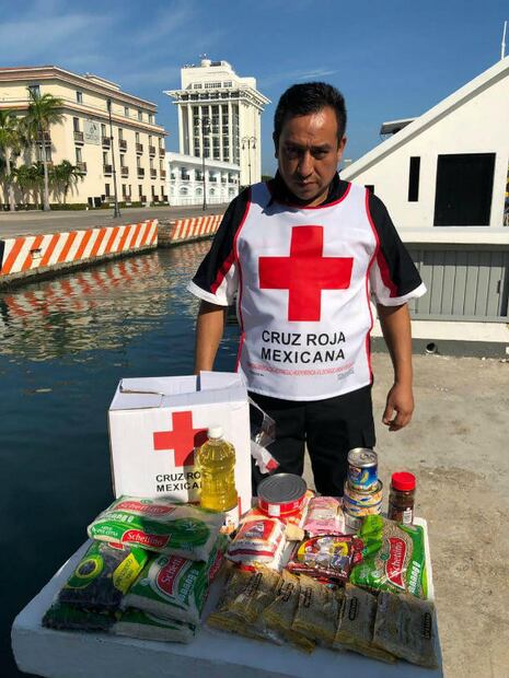 México envía 70 toneladas de ayuda humanitaria a las Bahamas