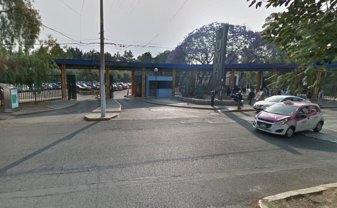 Aspectos de las inmediaciones de la FES Iztacala. (Fotografía: Google Maps)