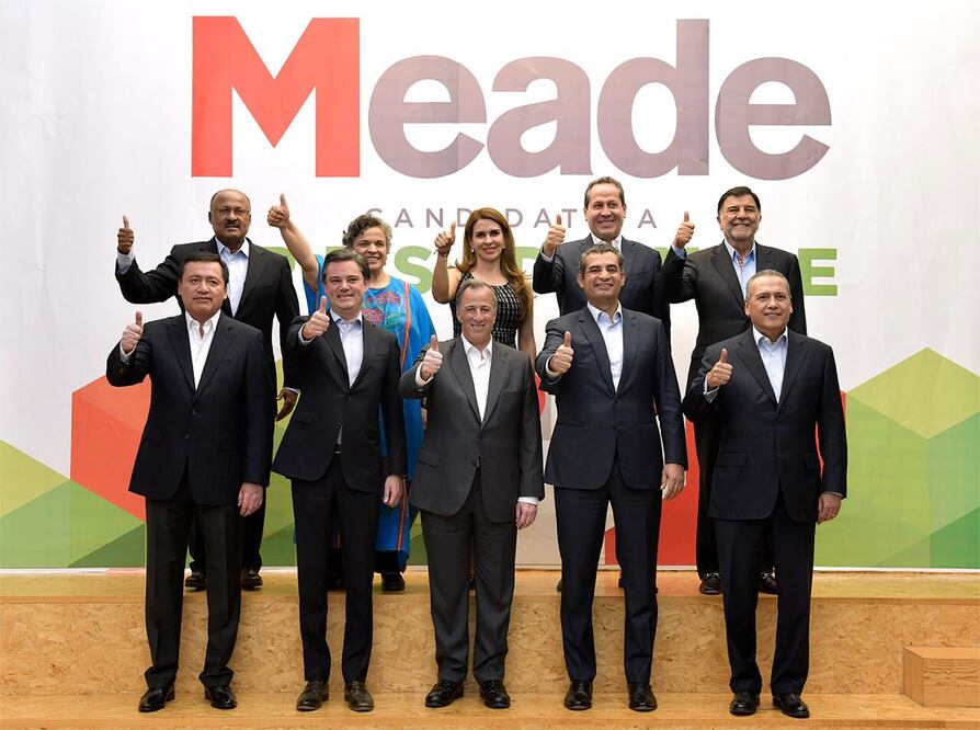 Fuerza, cohesión y pasión. Con la suma de estos guerreros ganaremos la elección, escribió Meade en sus redes. Foto: @JoseAMeadeK