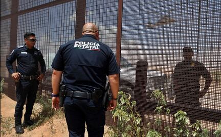 FOTOS: Así es el “operativo espejo” en la frontera entre México y Estados Unidos