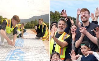 MrBeast construye escuela en Edomex con cancha de futbol incluida; así fue como quedó
