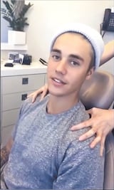 Bieber pierde el sentido y las muelas