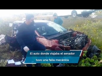 Fallece en accidente automovilístico senador de Tamaulipas, Faustino López y su esposa