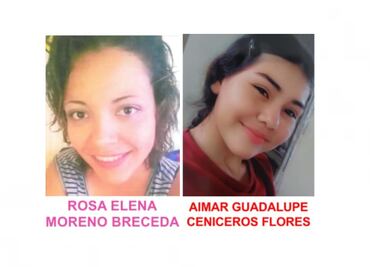 Reportan la desaparición de Rosa Elena y de la menor Aimar Guadalupe en Sinaloa