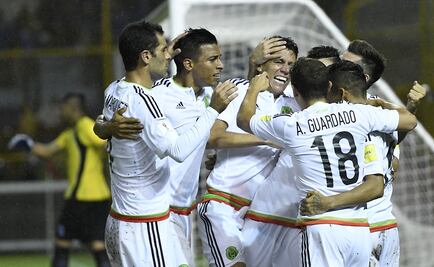 Rafael Márquez, Andrés Guardado, Miguel Layún e Hirving Lozano, en el 11 ideal de la Concacaf