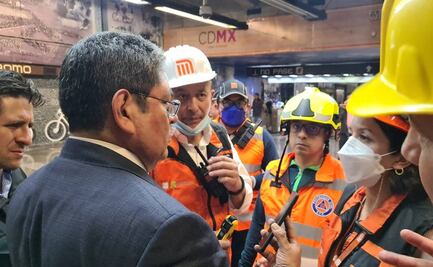 Metro revisa viaductos elevados y desprendimientos; Líneas operan con normalidad