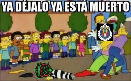 Los mejores MEMES de la escandalosa goleada de Chivas a Juárez