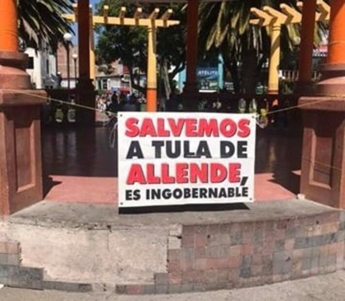 Habitantes protestan por asesinato de niño en Tula