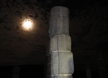 La Luna azul, la superluna y un eclipse se juntaron esta madrugada