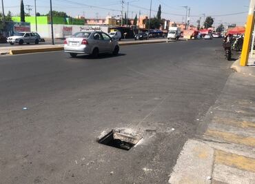 Iztacalco tiene pendientes 201 reportes de coladeras faltantes