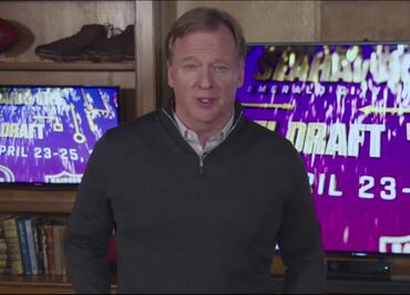 El fin de semana del Draft de la NFL registró 55 millones de espectadores